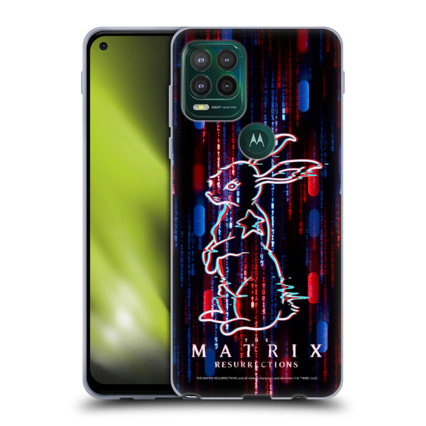 The Matrix Resurrections Key Art Choice Is An Illusion Soft Gel Case for Motorola Moto G Stylus 5G 2021