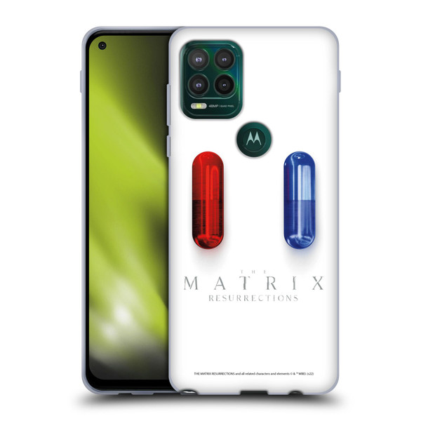 The Matrix Resurrections Key Art Poster Soft Gel Case for Motorola Moto G Stylus 5G 2021