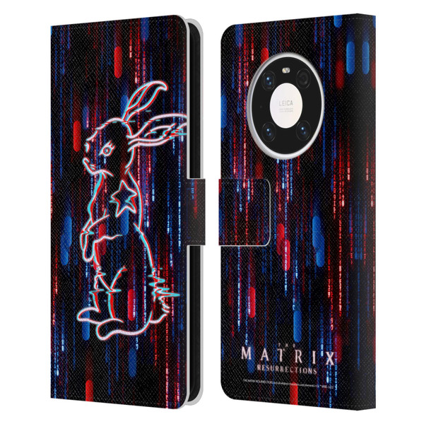 The Matrix Resurrections Key Art Choice Is An Illusion Leather Book Wallet Case Cover For Huawei Mate 40 Pro 5G