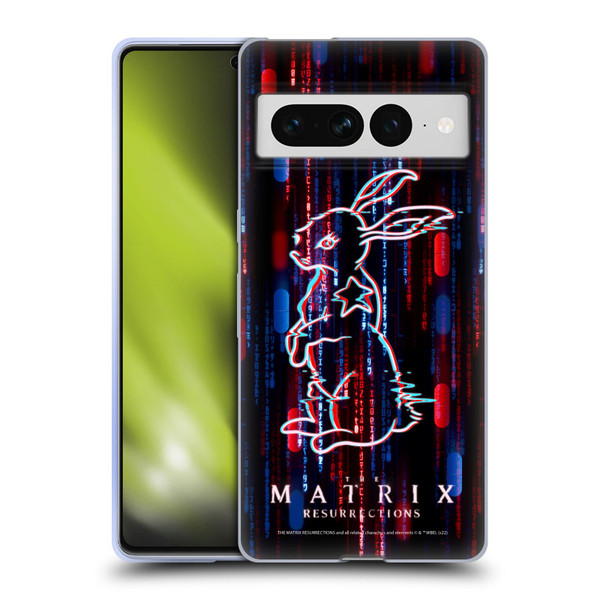 The Matrix Resurrections Key Art Choice Is An Illusion Soft Gel Case for Google Pixel 7 Pro