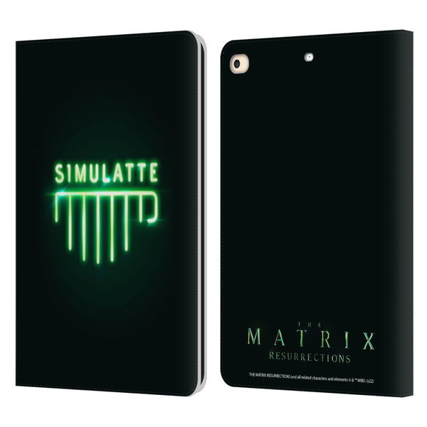 The Matrix Resurrections Key Art Simulatte Leather Book Wallet Case Cover For Apple iPad 9.7 2017 / iPad 9.7 2018