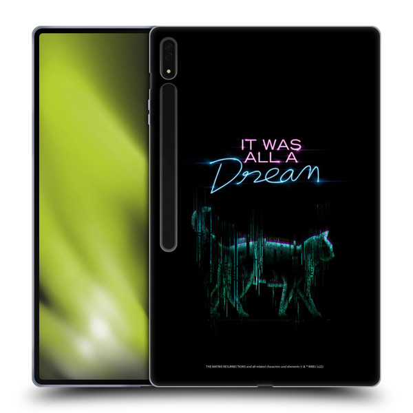The Matrix Resurrections Key Art It Was All A Dream Soft Gel Case for Samsung Galaxy Tab S8 Ultra