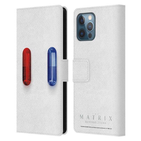 The Matrix Resurrections Key Art Poster Leather Book Wallet Case Cover For Apple iPhone 12 Pro Max
