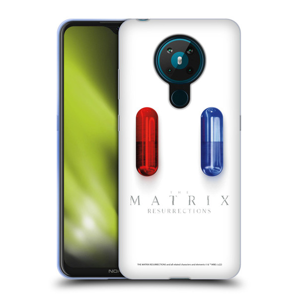 The Matrix Resurrections Key Art Poster Soft Gel Case for Nokia 5.3