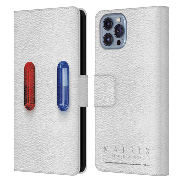 The Matrix Resurrections Key Art Poster Leather Book Wallet Case Cover For Apple iPhone 14