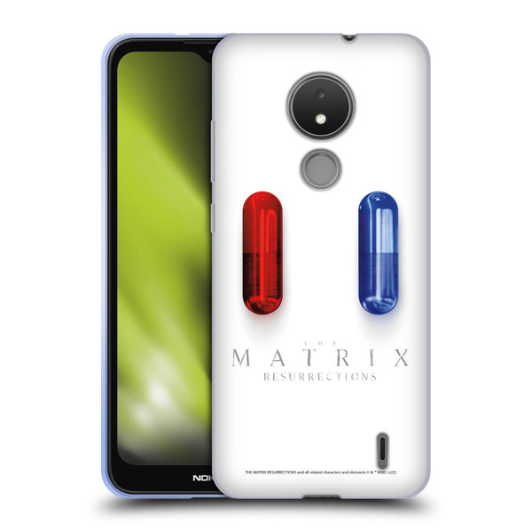 The Matrix Resurrections Key Art Poster Soft Gel Case for Nokia C21