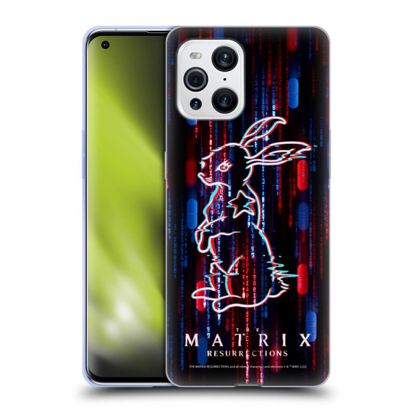 The Matrix Resurrections Key Art Choice Is An Illusion Soft Gel Case for OPPO Find X3 / Pro