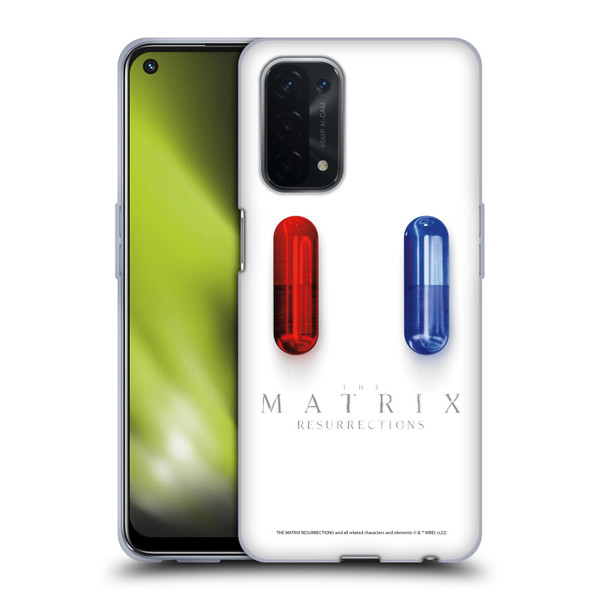 The Matrix Resurrections Key Art Poster Soft Gel Case for OPPO A54 5G