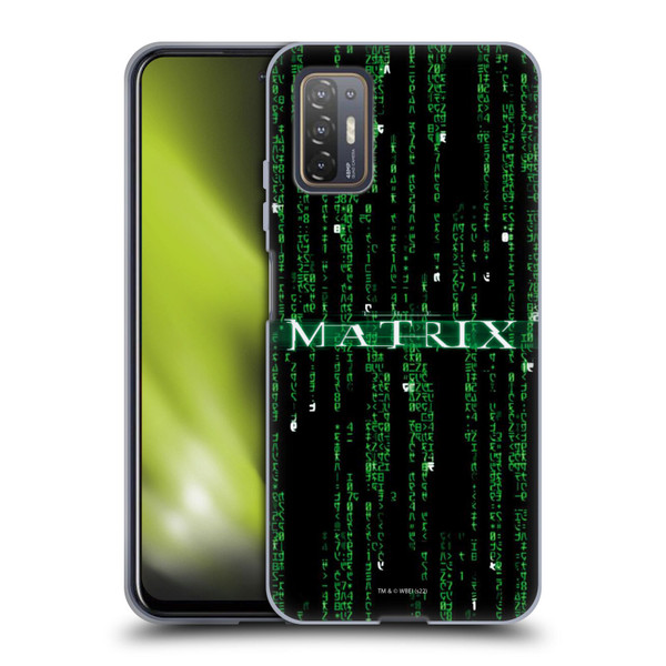 The Matrix Key Art Codes Soft Gel Case for HTC Desire 21 Pro 5G