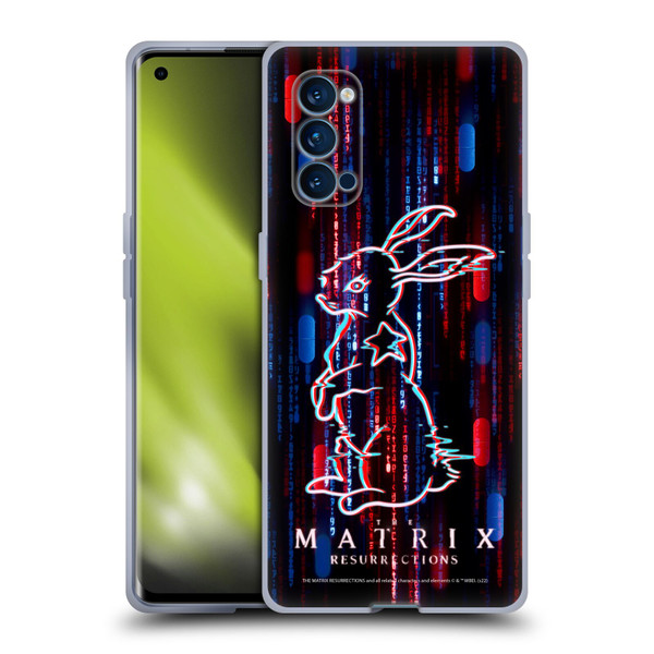 The Matrix Resurrections Key Art Choice Is An Illusion Soft Gel Case for OPPO Reno 4 Pro 5G