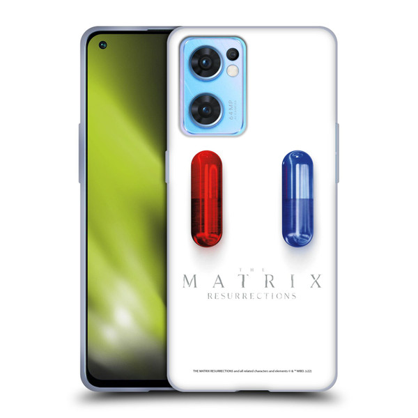 The Matrix Resurrections Key Art Poster Soft Gel Case for OPPO Reno7 5G / Find X5 Lite