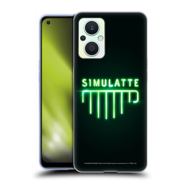 The Matrix Resurrections Key Art Simulatte Soft Gel Case for OPPO Reno8 Lite