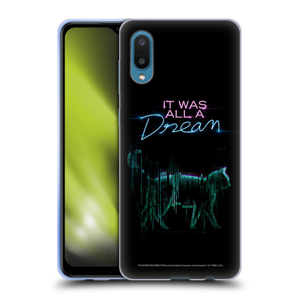 The Matrix Resurrections Key Art It Was All A Dream Soft Gel Case for Samsung Galaxy A02/M02 (2021)