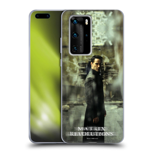 The Matrix Revolutions Key Art Neo 2 Soft Gel Case for Huawei P40 Pro / P40 Pro Plus 5G