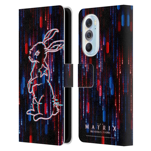 The Matrix Resurrections Key Art Choice Is An Illusion Leather Book Wallet Case Cover For Motorola Edge X30