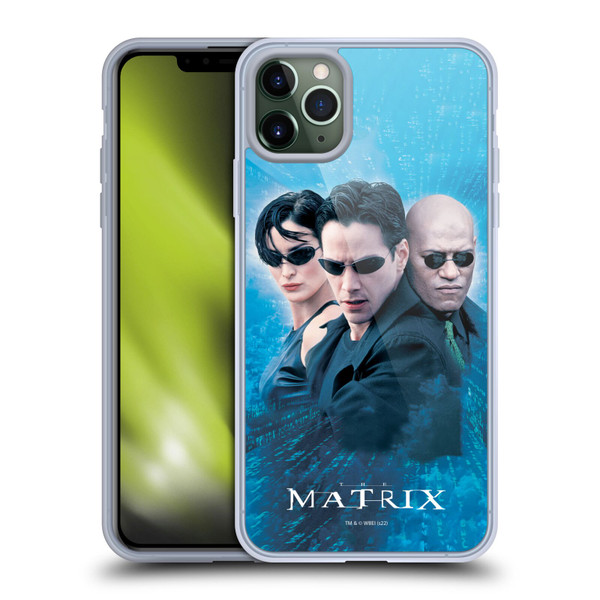 The Matrix Key Art Group 3 Soft Gel Case for Apple iPhone 11 Pro Max