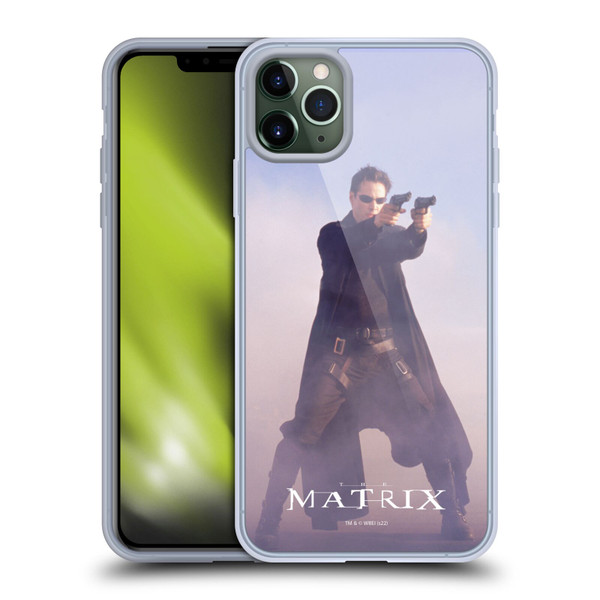 The Matrix Key Art Neo 2 Soft Gel Case for Apple iPhone 11 Pro Max
