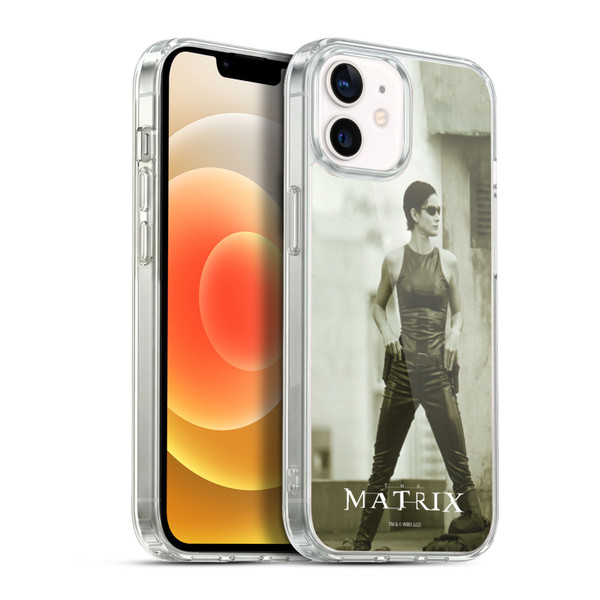 The Matrix Key Art Trinity Soft Gel Case for Apple iPhone 12 / iPhone 12 Pro & MagSafe