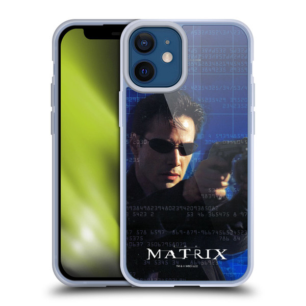 The Matrix Key Art Neo 1 Soft Gel Case for Apple iPhone 12 Mini