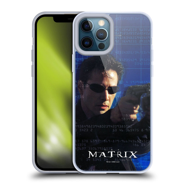 The Matrix Key Art Neo 1 Soft Gel Case for Apple iPhone 12 Pro Max