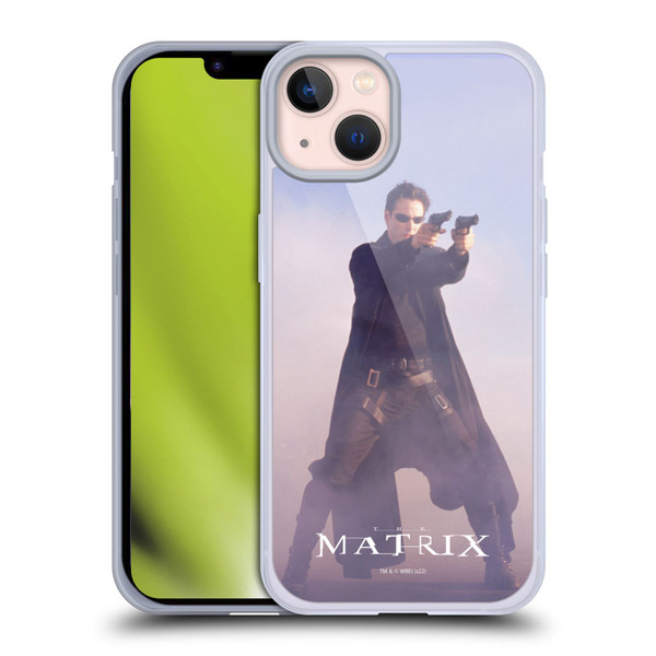 The Matrix Key Art Neo 2 Soft Gel Case for Apple iPhone 13