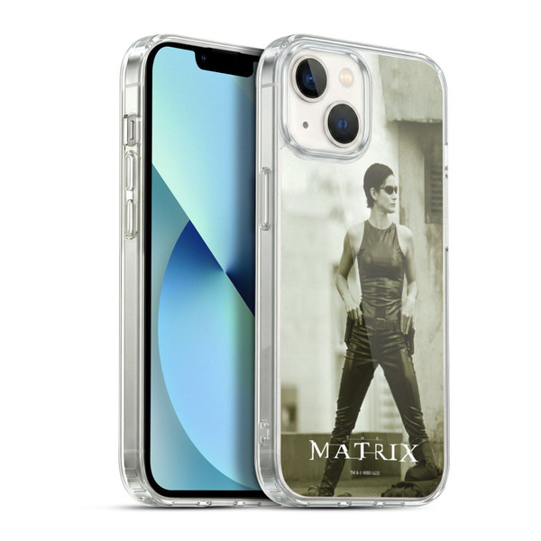 The Matrix Key Art Trinity Soft Gel Case for Apple iPhone 13