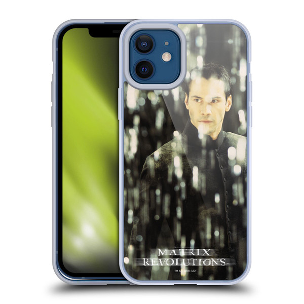 The Matrix Revolutions Key Art Neo 1 Soft Gel Case for Apple iPhone 12 / iPhone 12 Pro