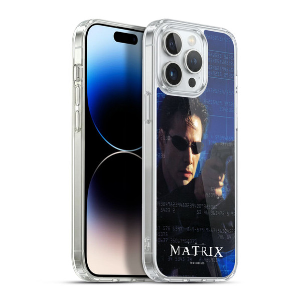 The Matrix Key Art Neo 1 Soft Gel Case for Apple iPhone 13 Pro Max & MagSafe