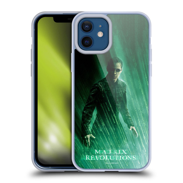 The Matrix Revolutions Key Art Neo 3 Soft Gel Case for Apple iPhone 12 / iPhone 12 Pro