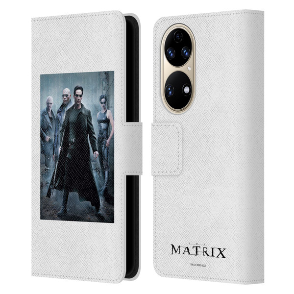 The Matrix Key Art Group 1 Leather Book Wallet Case Cover For Huawei P50