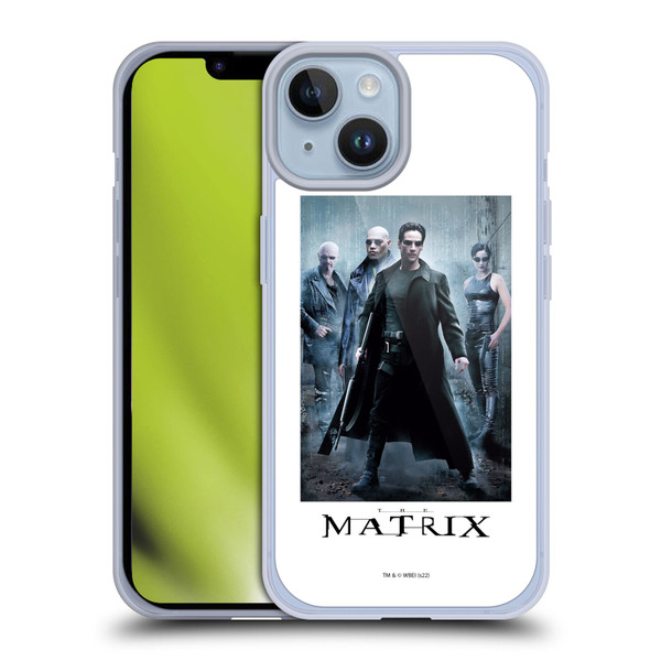The Matrix Key Art Group 1 Soft Gel Case for Apple iPhone 14