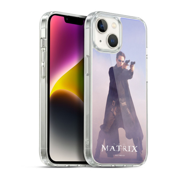 The Matrix Key Art Neo 2 Soft Gel Case for Apple iPhone 14