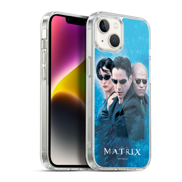 The Matrix Key Art Group 3 Soft Gel Case for Apple iPhone 14 Plus & MagSafe