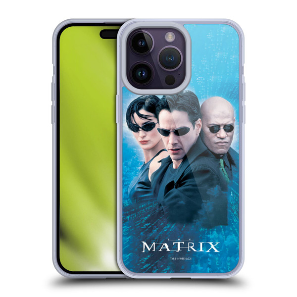 The Matrix Key Art Group 3 Soft Gel Case for Apple iPhone 14 Pro Max