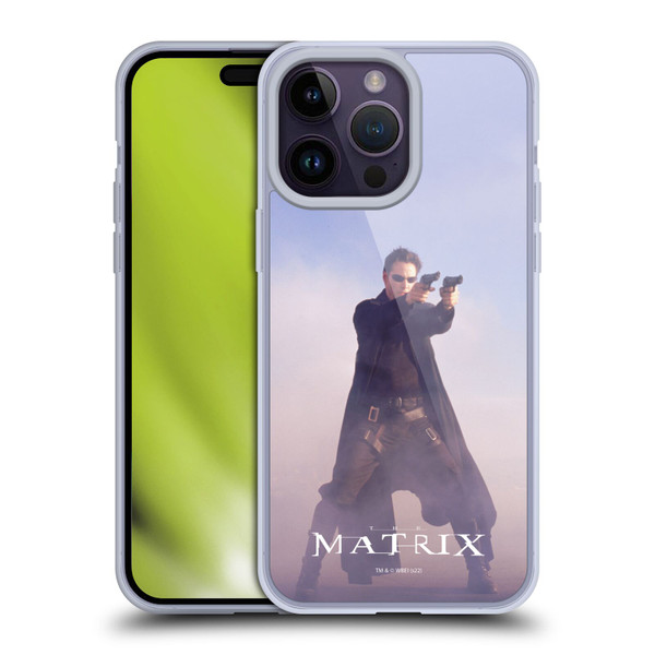 The Matrix Key Art Neo 2 Soft Gel Case for Apple iPhone 14 Pro Max