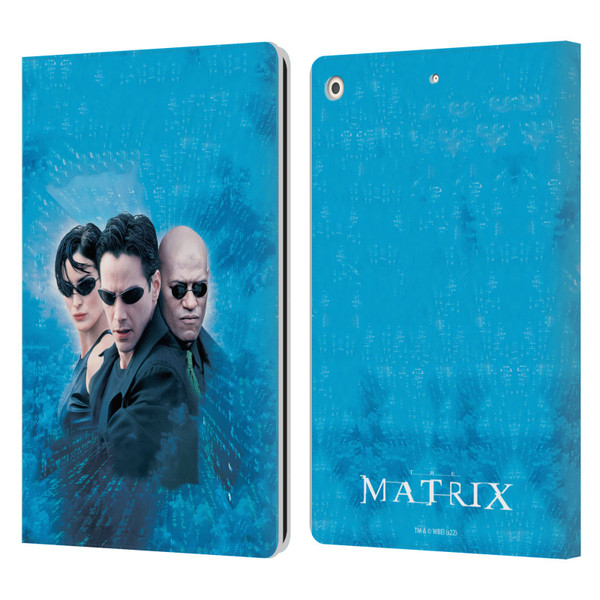 The Matrix Key Art Group 3 Leather Book Wallet Case Cover For Apple iPad 10.2 2019/2020/2021