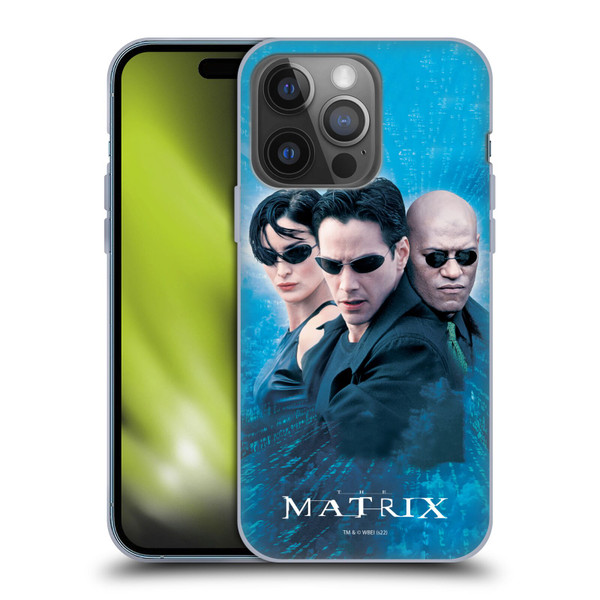 The Matrix Key Art Group 3 Soft Gel Case for Apple iPhone 14 Pro