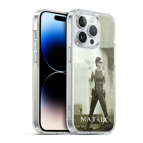 The Matrix Key Art Trinity Soft Gel Case for Apple iPhone 14 Pro & MagSafe