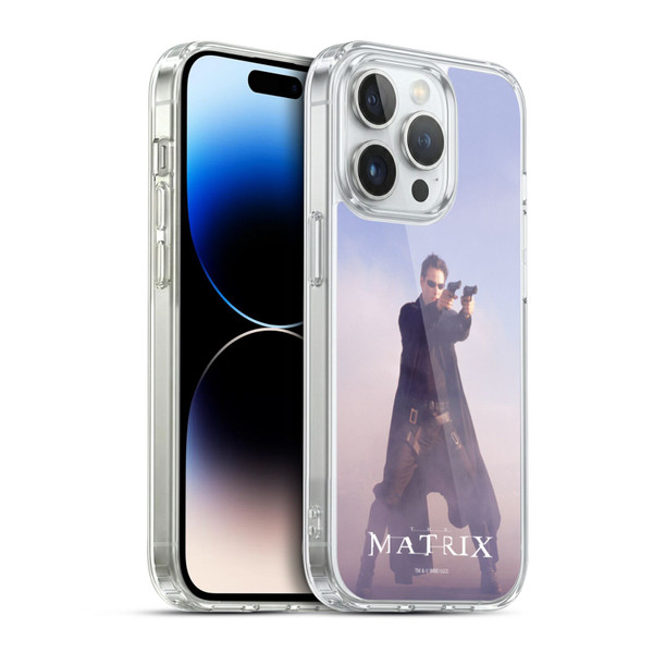 The Matrix Key Art Neo 2 Soft Gel Case for Apple iPhone 14 Pro & MagSafe