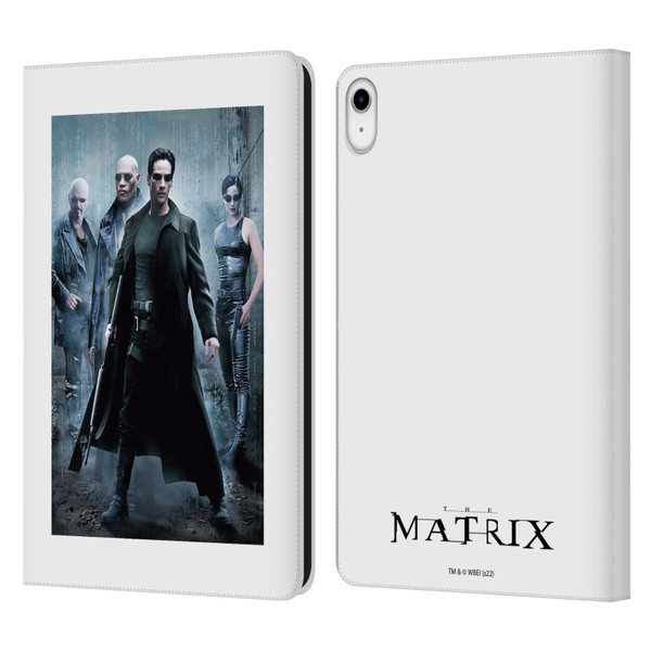 The Matrix Key Art Group 1 Leather Book Wallet Case Cover For Apple iPad 10.9 (2022)