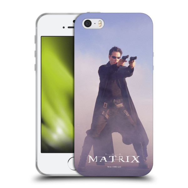 The Matrix Key Art Neo 2 Soft Gel Case for Apple iPhone 5 / 5s / iPhone SE 2016