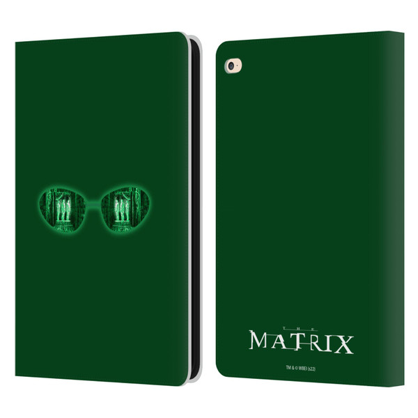 The Matrix Key Art Glass Leather Book Wallet Case Cover For Apple iPad Air 2 (2014)