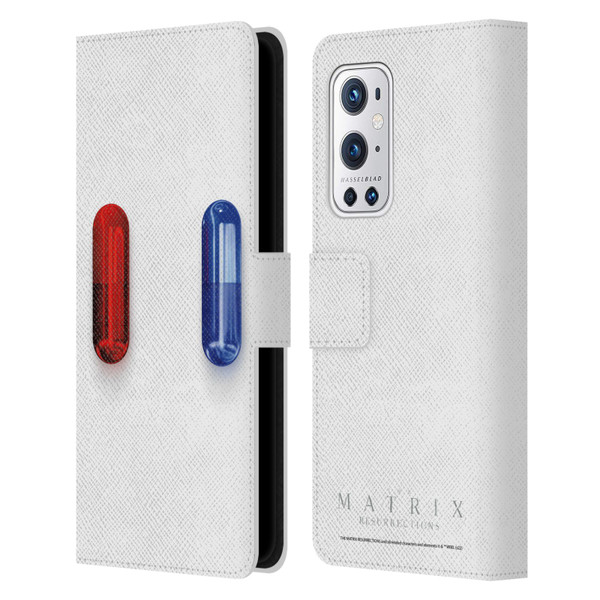 The Matrix Resurrections Key Art Poster Leather Book Wallet Case Cover For OnePlus 9 Pro