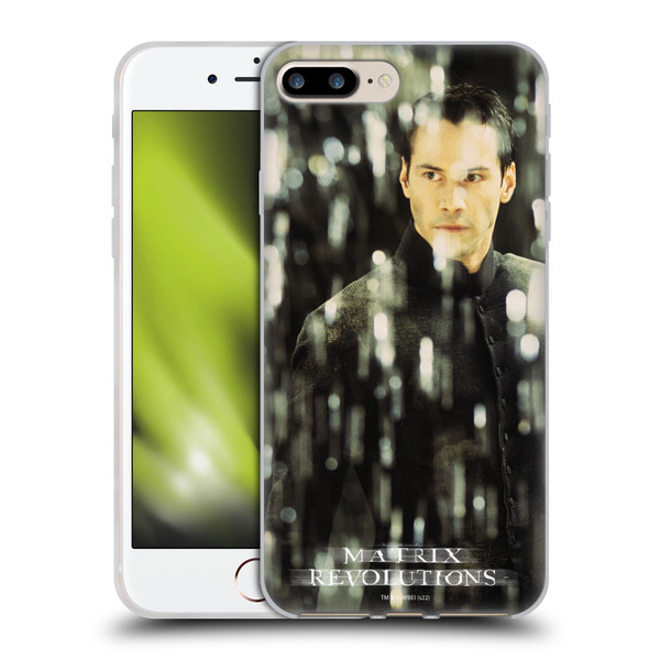 The Matrix Revolutions Key Art Neo 1 Soft Gel Case for Apple iPhone 7 Plus / iPhone 8 Plus