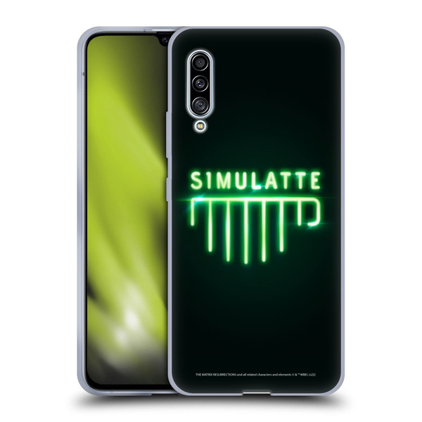 The Matrix Resurrections Key Art Simulatte Soft Gel Case for Samsung Galaxy A90 5G (2019)