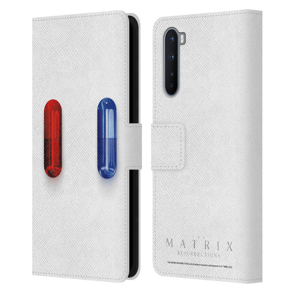 The Matrix Resurrections Key Art Poster Leather Book Wallet Case Cover For OnePlus Nord 5G