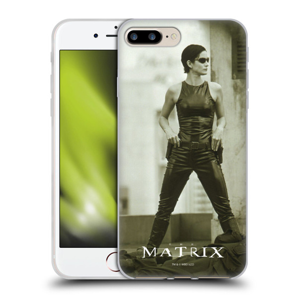 The Matrix Key Art Trinity Soft Gel Case for Apple iPhone 7 Plus / iPhone 8 Plus