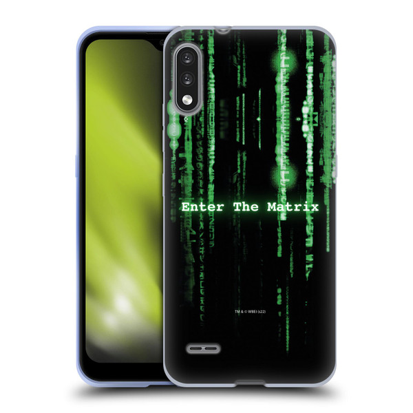 The Matrix Key Art Enter The Matrix Soft Gel Case for LG K22