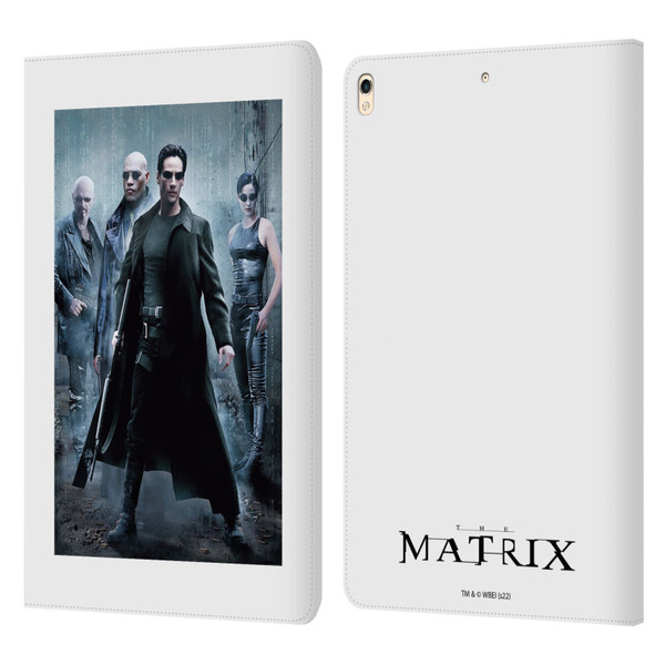 The Matrix Key Art Group 1 Leather Book Wallet Case Cover For Apple iPad Pro 10.5 (2017)