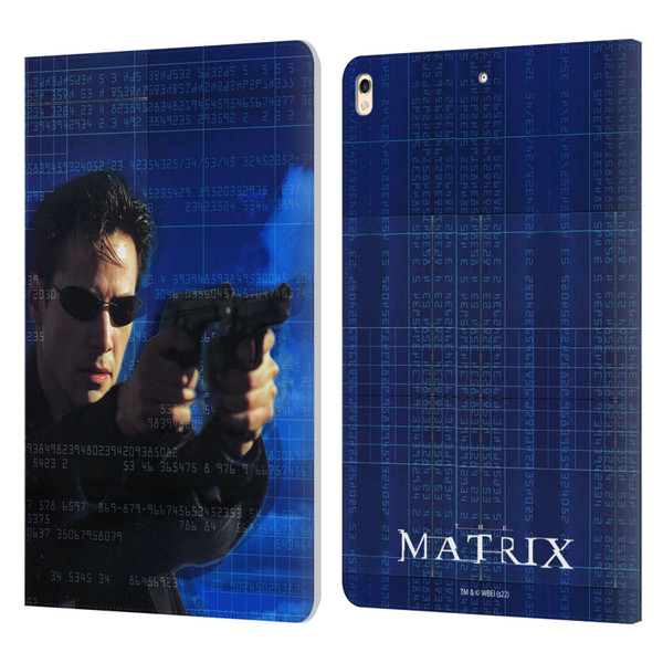The Matrix Key Art Neo 1 Leather Book Wallet Case Cover For Apple iPad Pro 10.5 (2017)